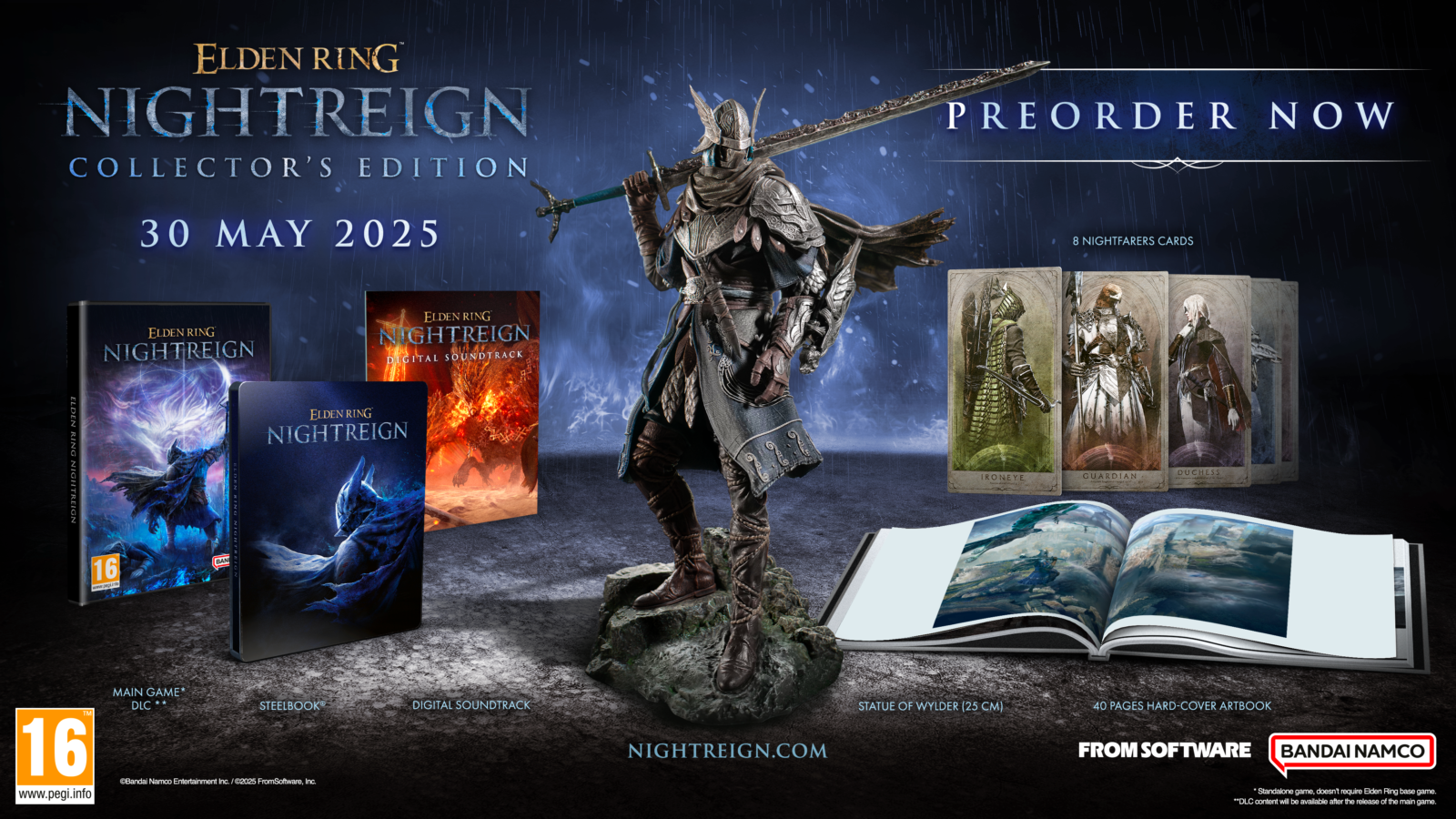 ELDEN RING NIGHTREIGN : Date de sortie et les différentes éditions (deluxe, collector...)