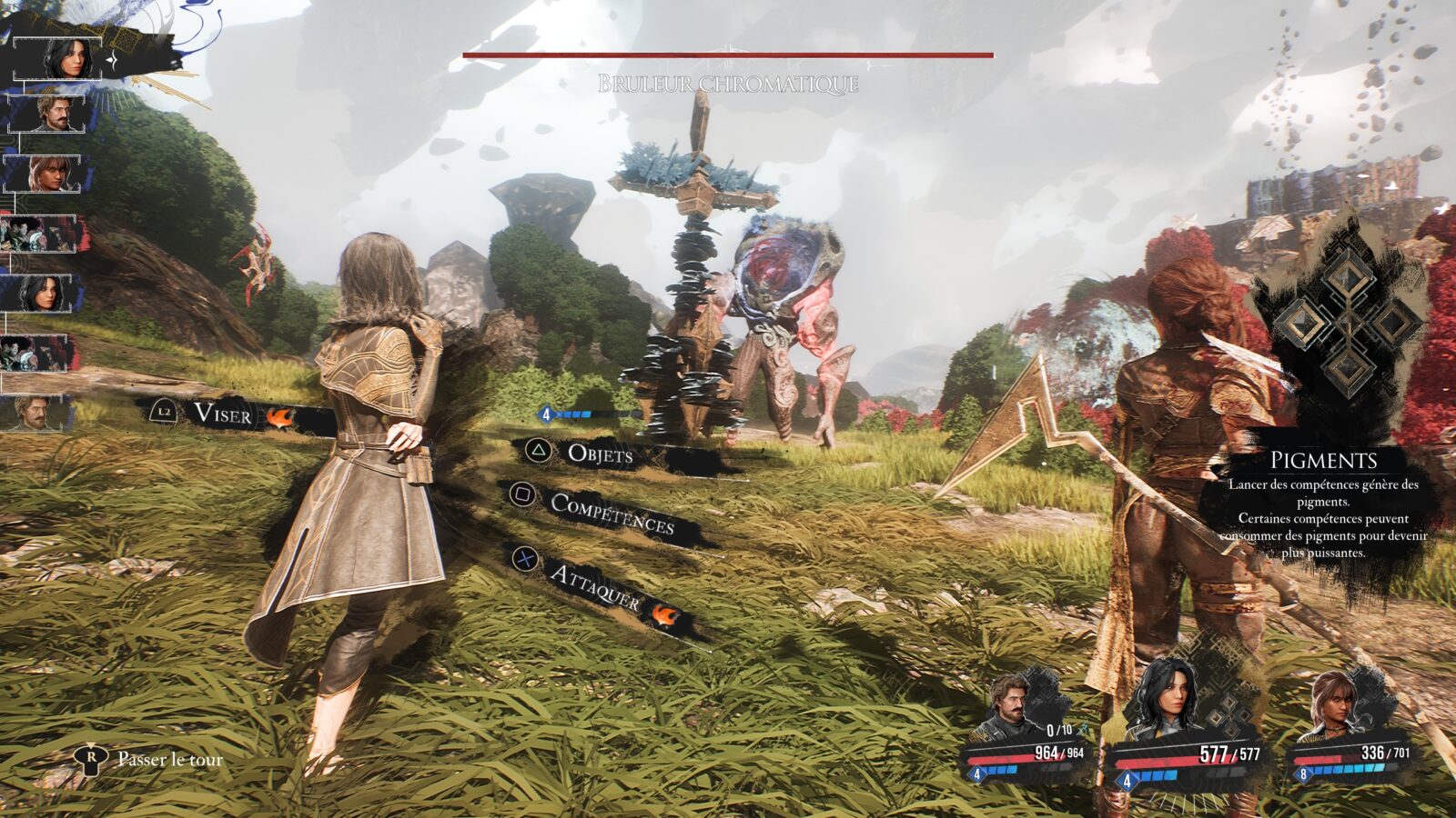 Clair Obscur Expedition 33 - Guide : Localisation du boss "Bruleur Chromatique"