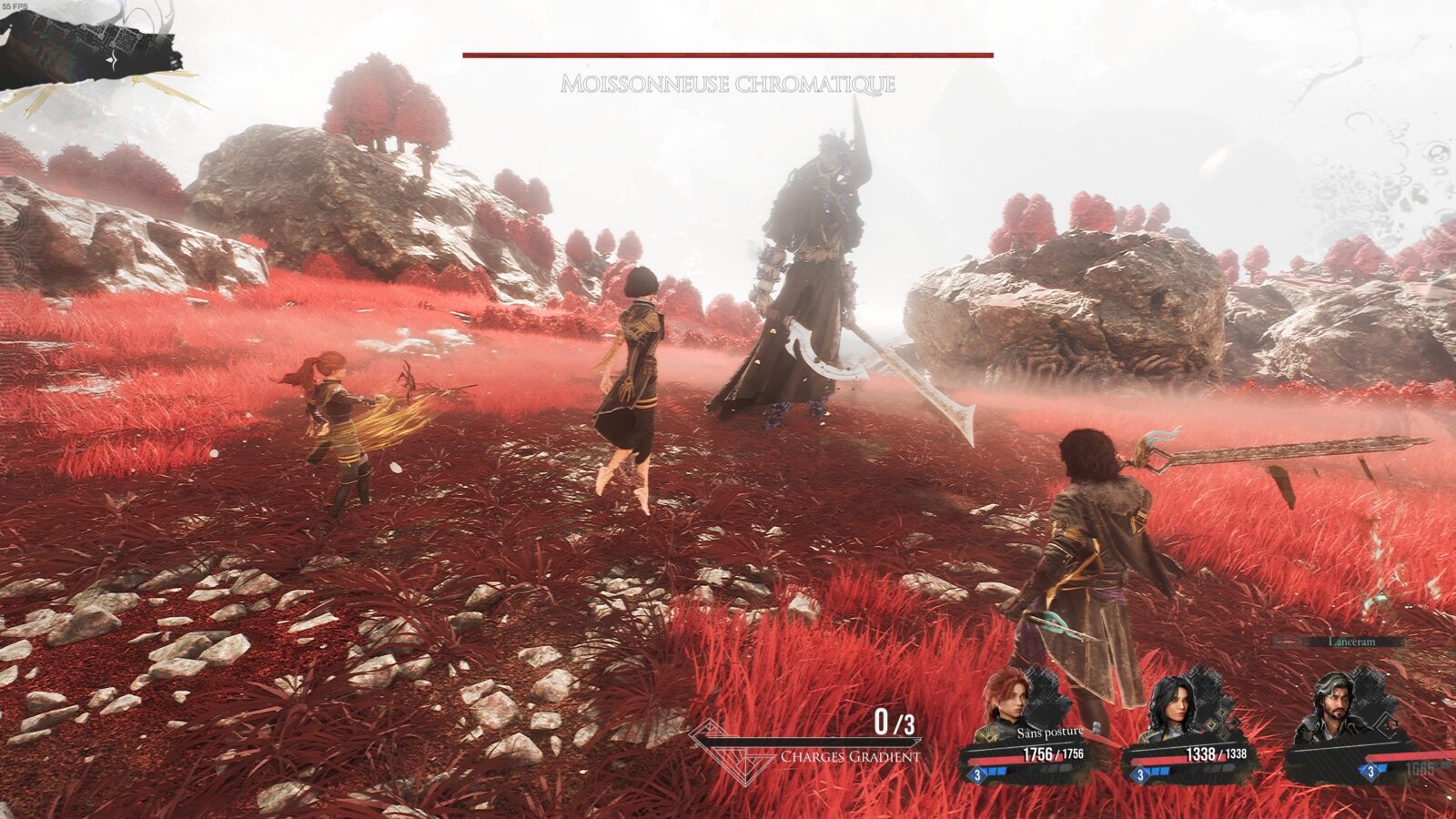 Clair Obscur Expedition 33 - Guide : Localisation du boss "Moissonneuse Chromatique"