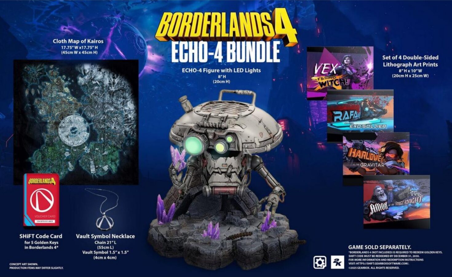 Borderlands 4 : Les différentes Éditions du jeu (Deluxe, Super Deluxe, Collector...)