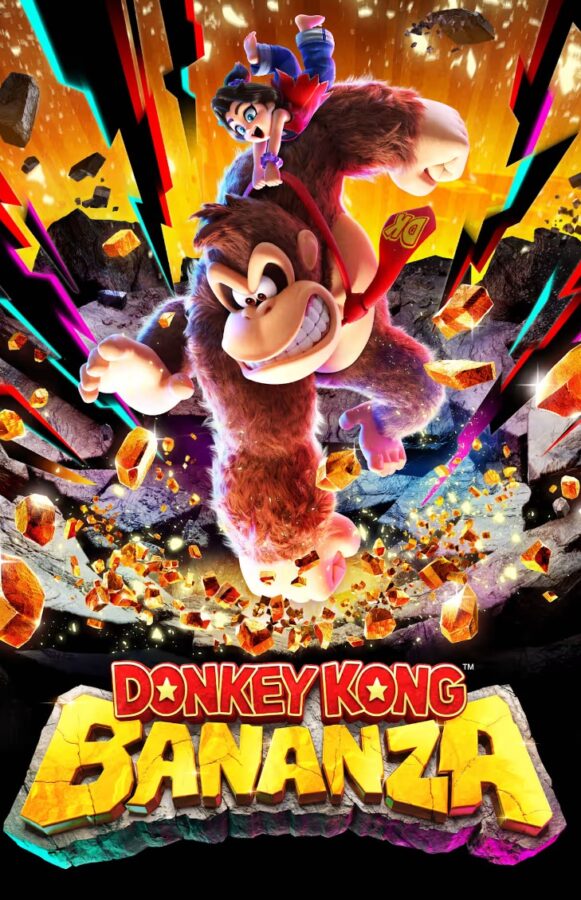 donkey kong bananza cover