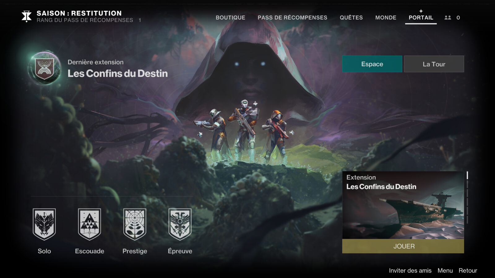 Destiny 2 : De nombreuses modifications en approche pour le portail !